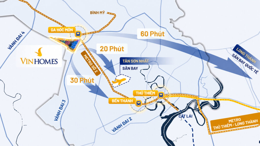 Vị trí Vinhomes Saigon Park